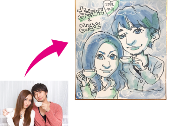 イベント派遣(似顔絵)