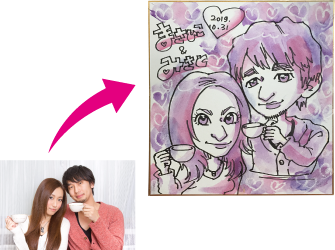 イベント派遣(似顔絵)